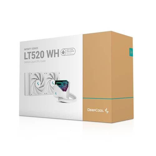 DeepCool Infinity LT520 White ARGB 240mm CPU Liquid Cooler